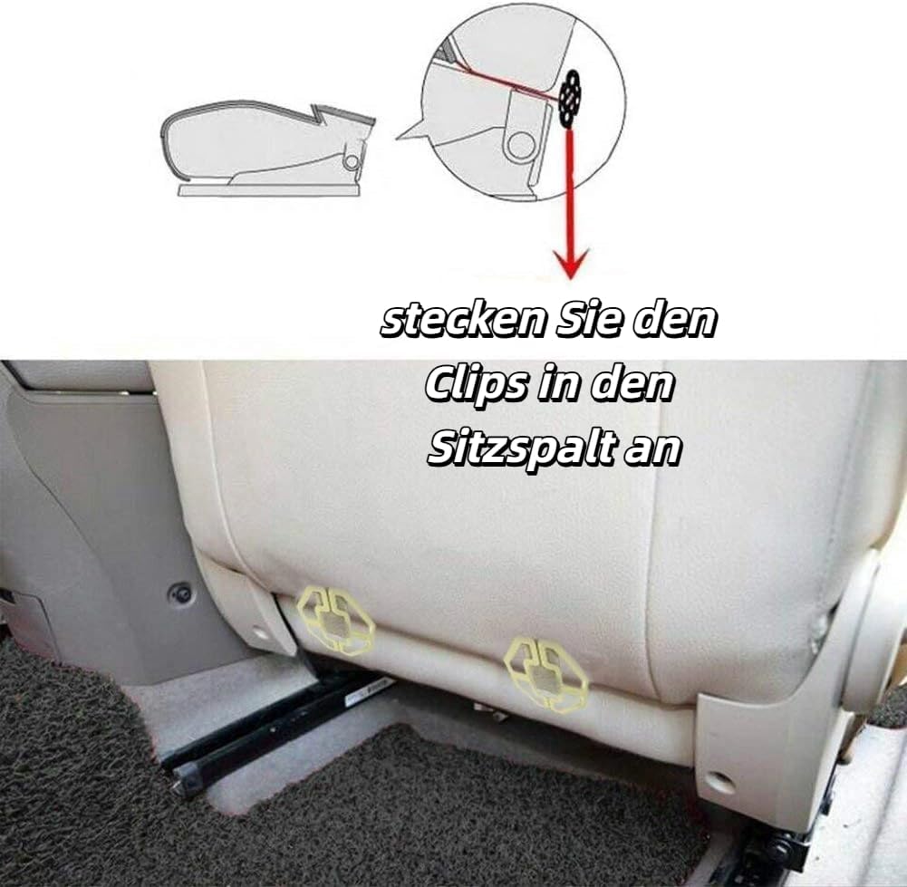Big Ant Sitzkissen Auto, Memory Foam Sitzkissen Sitzauflage Auto Orthopädisches Autositzkissen Komfo