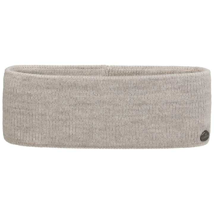 LIERYS Mono Stirnband Damen/Herren 8 cm breit - Made in Germany - dreilagiges Strickband gefüttert m