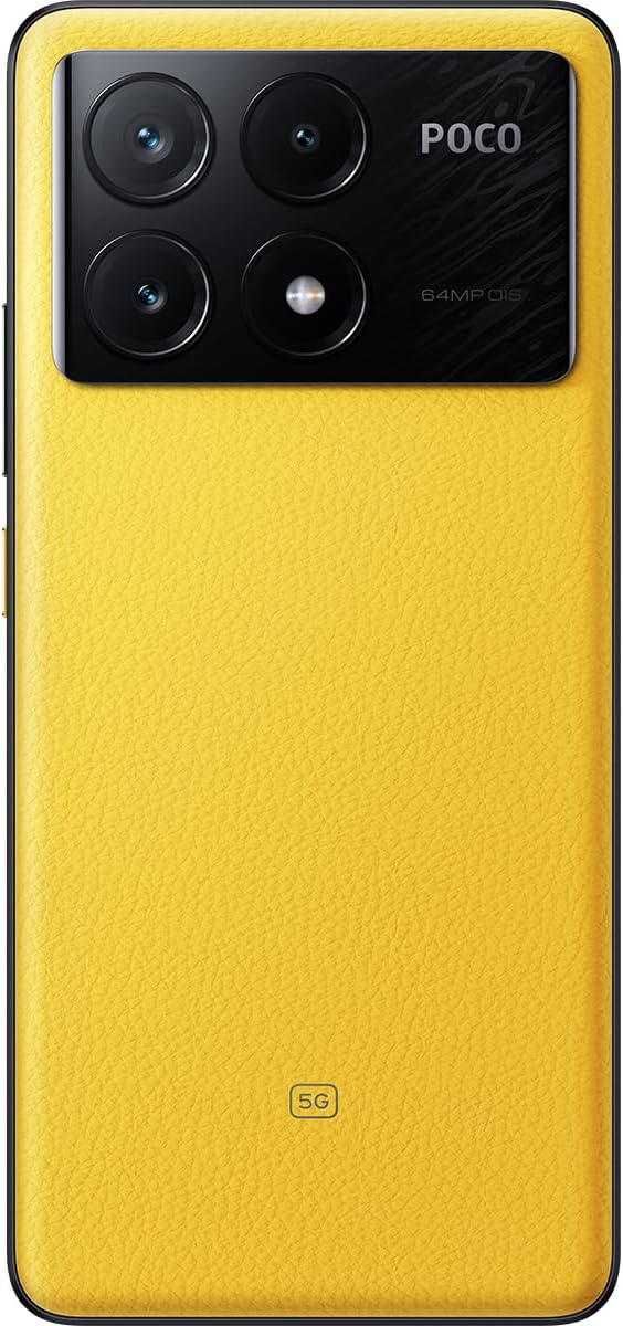 Poco X6 Pro 5G Smartphone, 8+256GB Handy ohne Vertrag, 120Hz 6,67" 1,5k AMOLED Display, 64MP OIS Dre