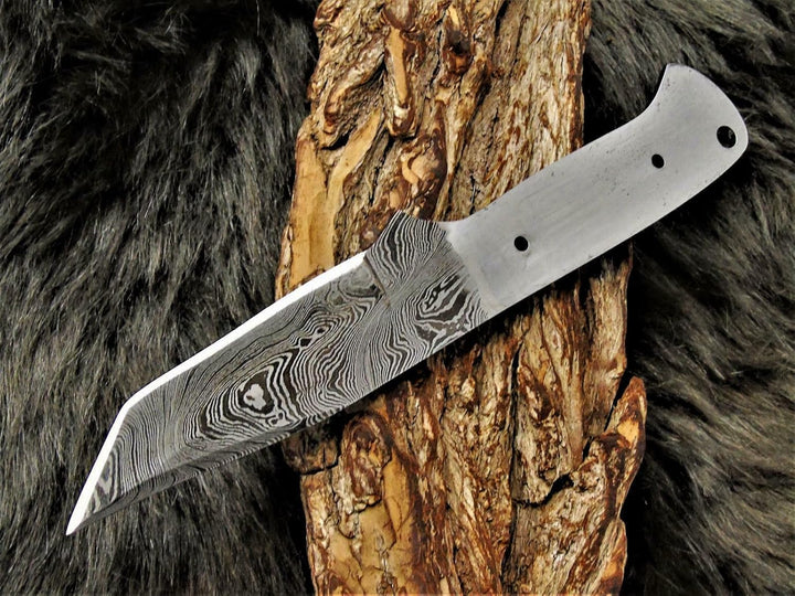 Damast Klinge Handgeschmiedete Damast Rohling Damascus blank blade 835EA