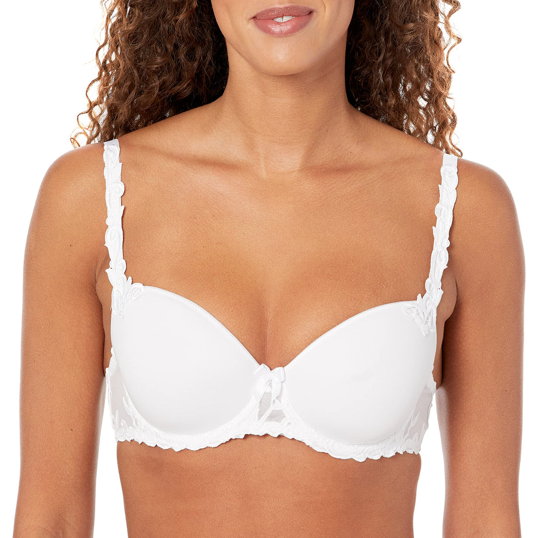 Simone Perele Damen T-Shirt-BH 70E Weiss, 70E Weiss