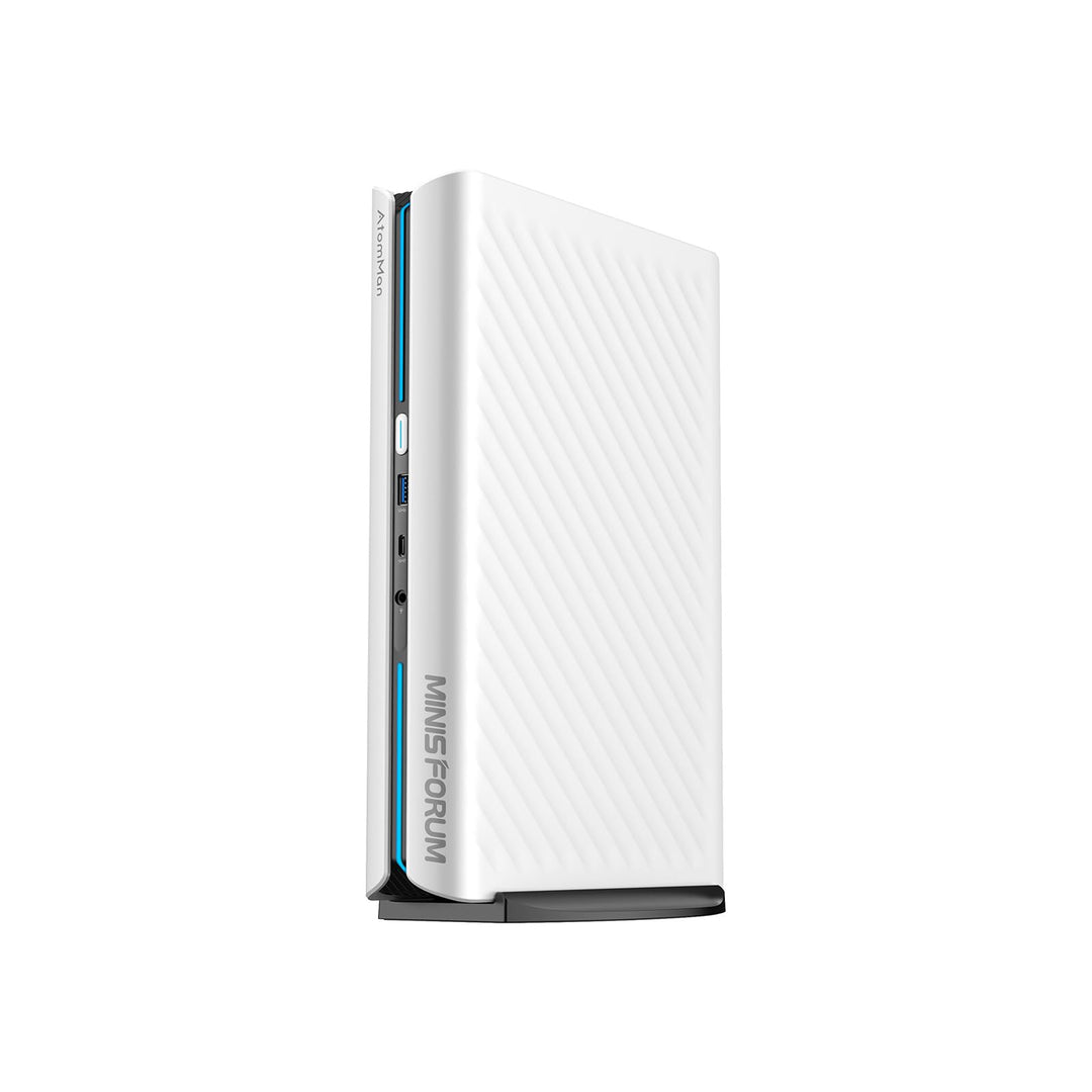 MINIS FORUM AtomMan G1 Pro Mini PC, AMD Ryzen 9 8945HX 16 Kerne/32 Threads Prozessor bis zu 5,4 GHz,
