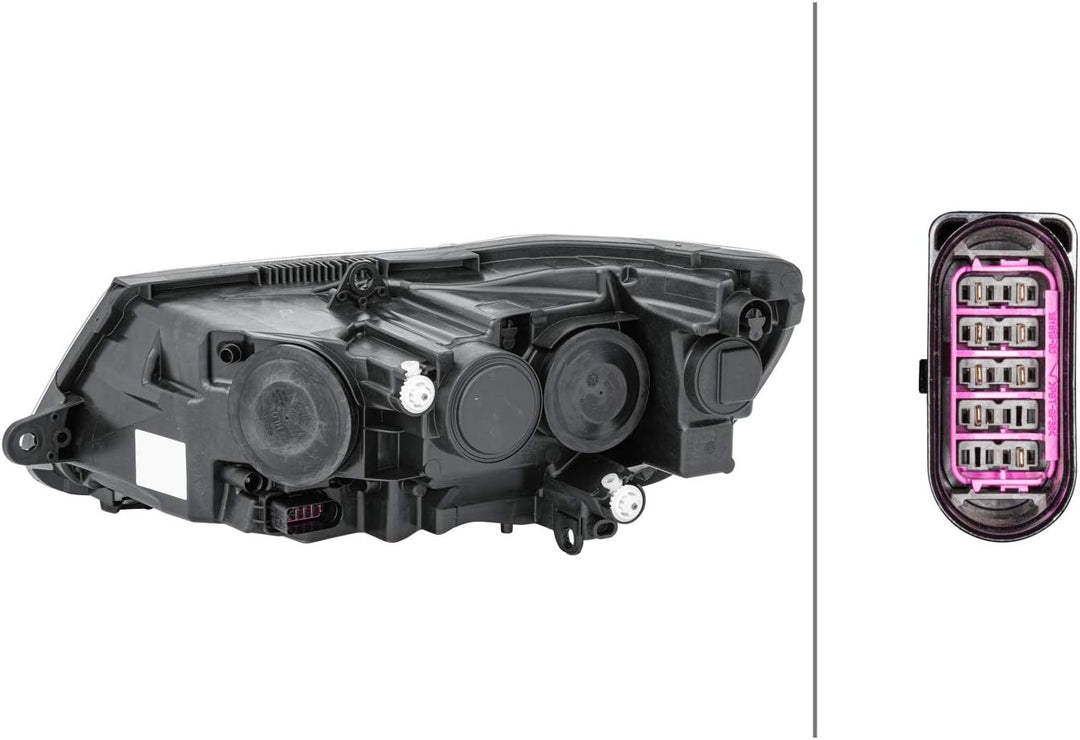 HELLA 1EL 011 314-321 DE/Halogen-Hauptscheinwerfer - rechts - für u.a. Skoda Superb II Estate (3T5)