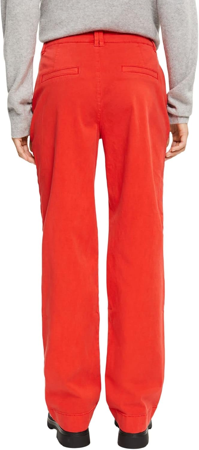 ESPRIT Damen Hose, 635/Orange Red
