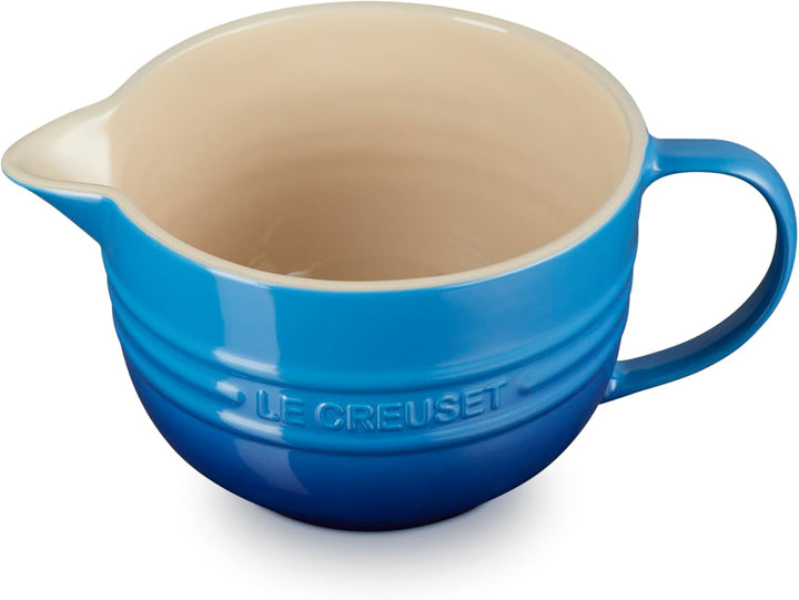 Le Creuset Steingut-Mischkanne, 2 Liter, Azure Blue, 70106202200002, Azure