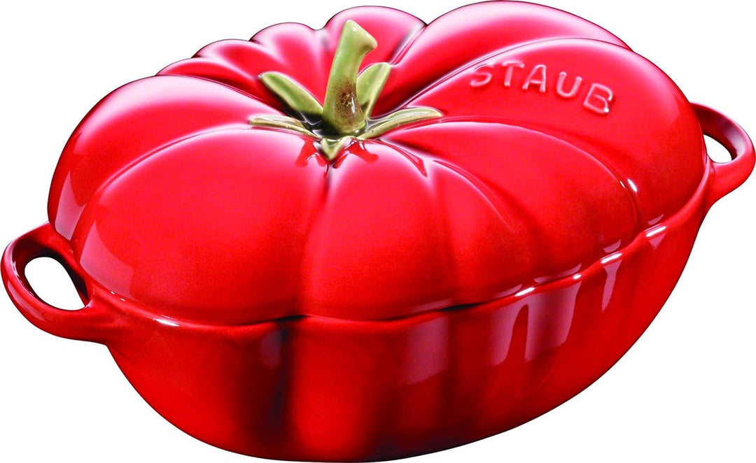 Staub 405118550 Tomaten Cocotte, 40511-855-0 emaillierte Oberfläche, Keramik
