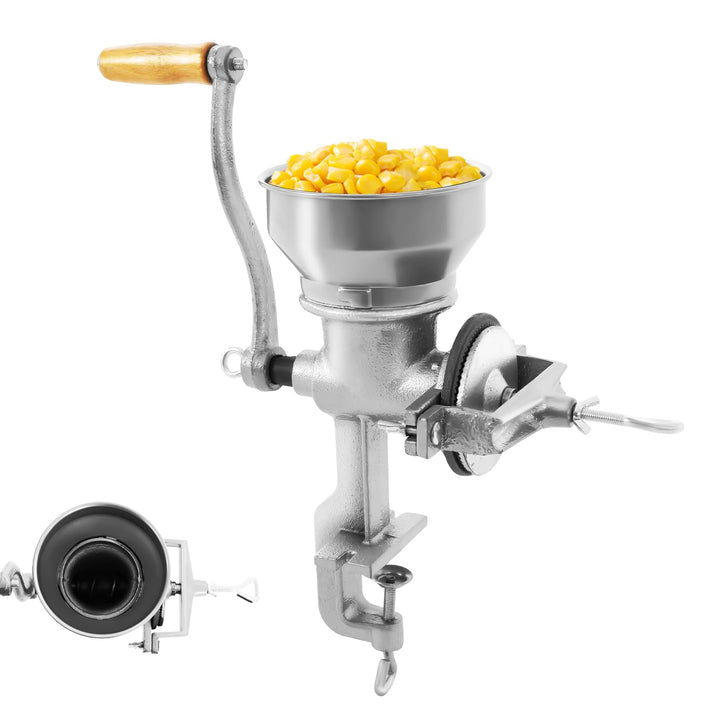 Manuelle Schrotmühle, Handschrotmühle, Handmühle, Getreidemühle, Kaffeemühle, Getreidebrecher, Mais