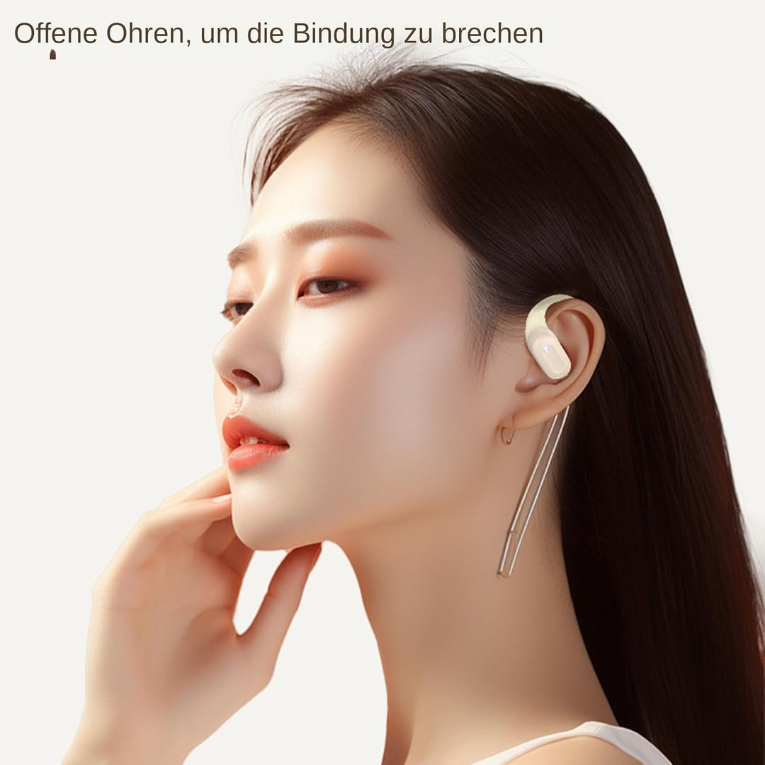 Generisch Over Ear Ohrhörer - Drahtlose Open-Ear-Kopfhörer - Elektronik für Frauen Schwimmen Sport L