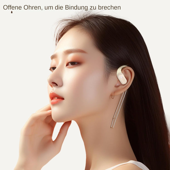 Generisch Over Ear Ohrhörer - Drahtlose Open-Ear-Kopfhörer - Elektronik für Frauen Schwimmen Sport L