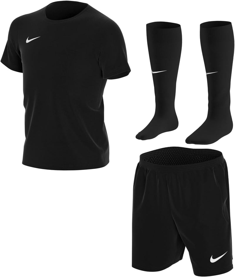 Nike Kinder Trikot Set Dry Park 20, Black/Black/White, XL, CD2244-010