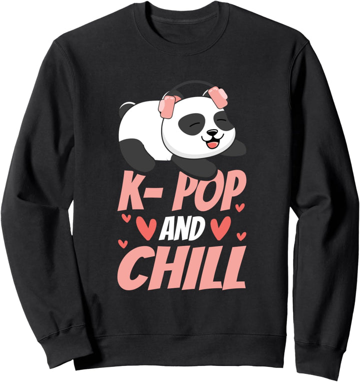 KPop Chill Sasaeng Gangnam Saranghae Jaribaggum Südkorea Sweatshirt