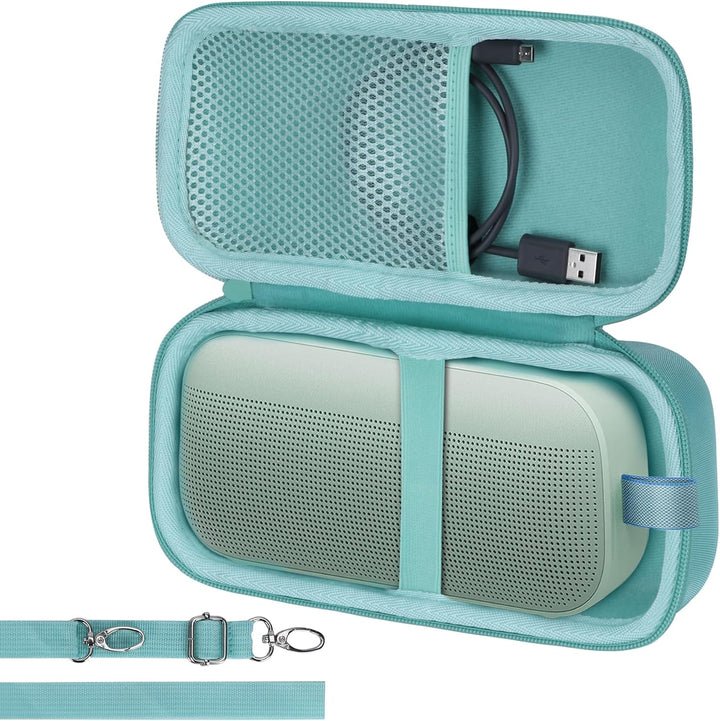 Hart Schutz Hülle Etui für Bose SoundLink Flex (2 Gen) / Flex Tragbarer Bluetooth Lautsprecher Mintg