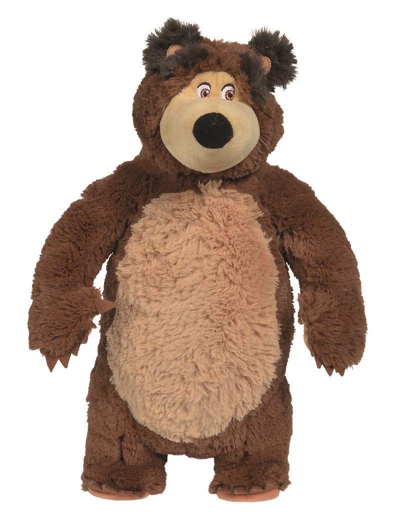 Simba Masha Bär 109301066 Plüschtier Misha, 40 cm, ab 3 Jahre Modern, Modern
