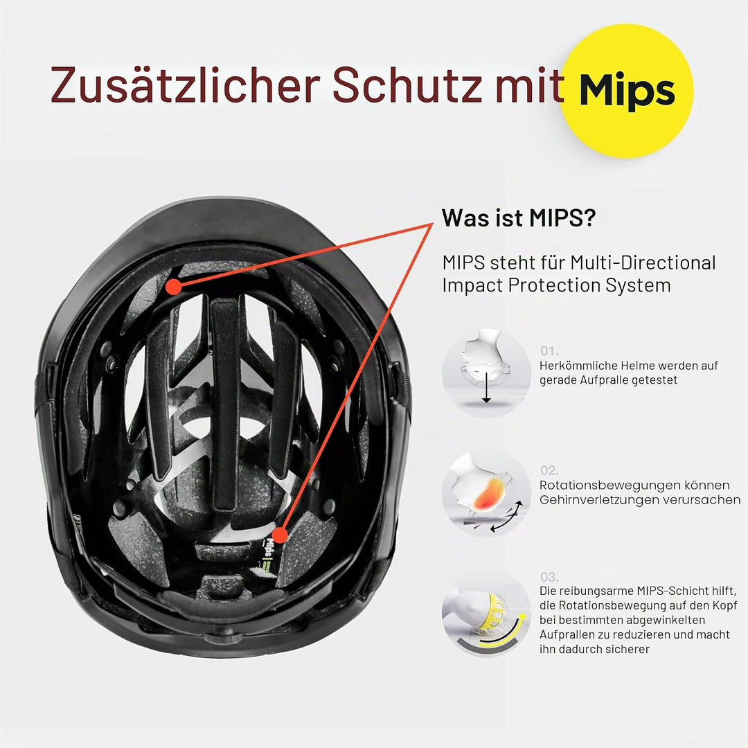 Lumos Leichter Fahrradhelm, Ultra Fly, integrierter Sonnenbrillenanschluss, massgeschneidertes Passf