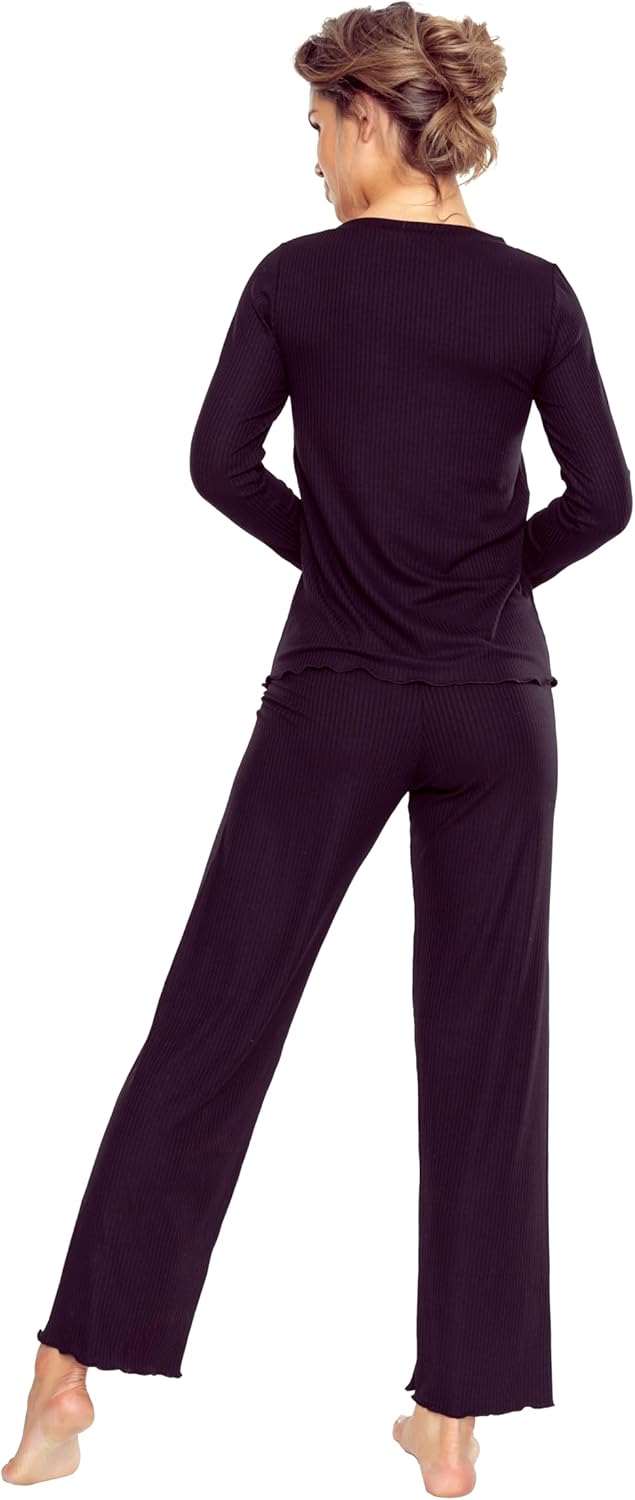 Selente Sweet Dreams modischer Schlafanzug/Shorty/Pyjama (Made in EU) kurz, Capri oder lang und mit