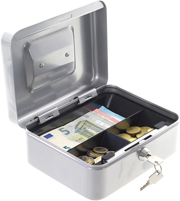 Rottner Geldkassette HomeStar Cash 2-silber-(BxH) 200x90 mm