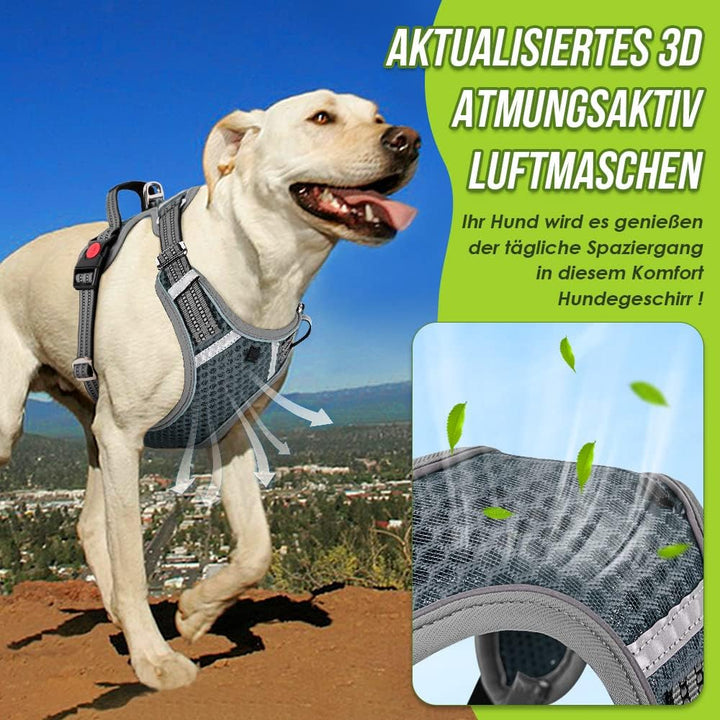 Eyein No-Pull Hundegeschirr, Air-Mesh Atmungsaktiv Brustgeschirr für kleine, mittelgrosse und grosse