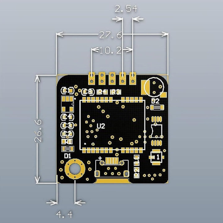 ARCELI GT-U7 GPS Modul, Kleiner GPS Empfänger Niedriger, Stromverbrauch Hohe Empfindlichkeit mit IPE