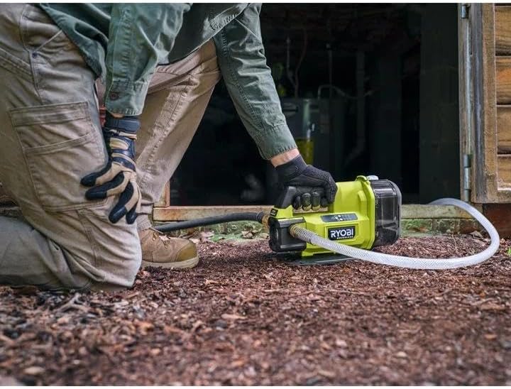 Ryobi Bürstenlose Oberflächenpumpe 18V RY18TPXA-0 Brushless versione ohne Akku und Ladegerät