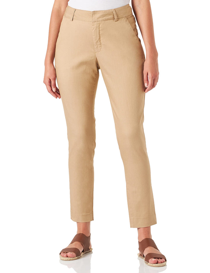 KAFFE Casual Hose Kalea Damen Chino Hose Elegant Klassische Stoffhose 34 Classic Sand, 34 Classic Sa