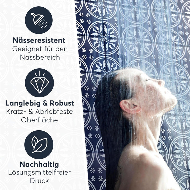 CREATISTO Mosaik-Fliesen Fliesensticker Fliesenfolie - Selbstklebende Fliesen Folie I Stickerfliesen