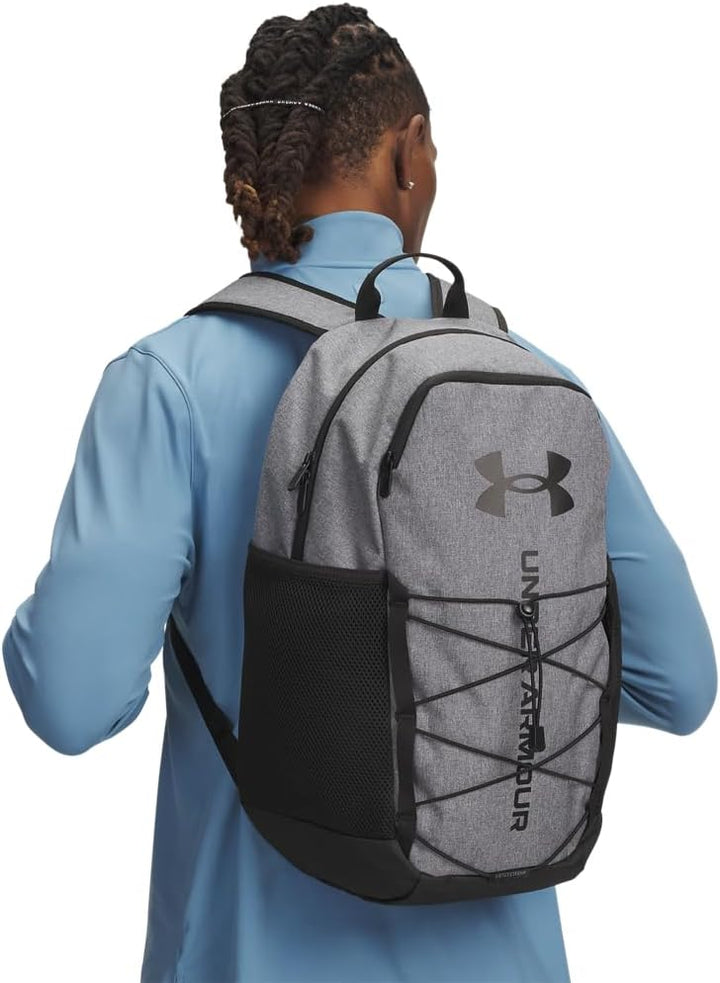 Under Armour Unisex Hustle Sport 6.0 Backpack Rucksack Einheitsgrösse Fits Most Castlerock/Black, Ei
