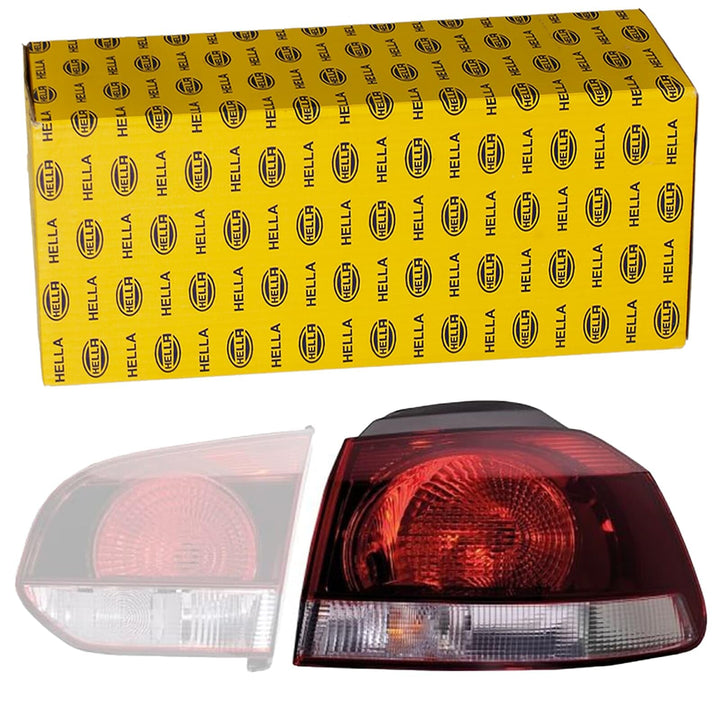 HELLA 2SD 009 922-131 Heckleuchte - Glühlampe - äusserer Teil - links - für u.a. VW Golf VI (5K1) -
