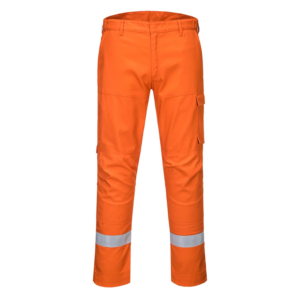 Portwest Bizflame Ultra Hose, Hosenlänge: Normal. Farbe: Orange. Grösse: 41, FR66ORR41