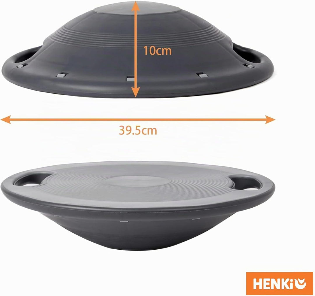 Premium Balance Board inkl. Antirutsch Boden, Hochwertiges Wackelbrett, Stärkt deine Balance, Für Er