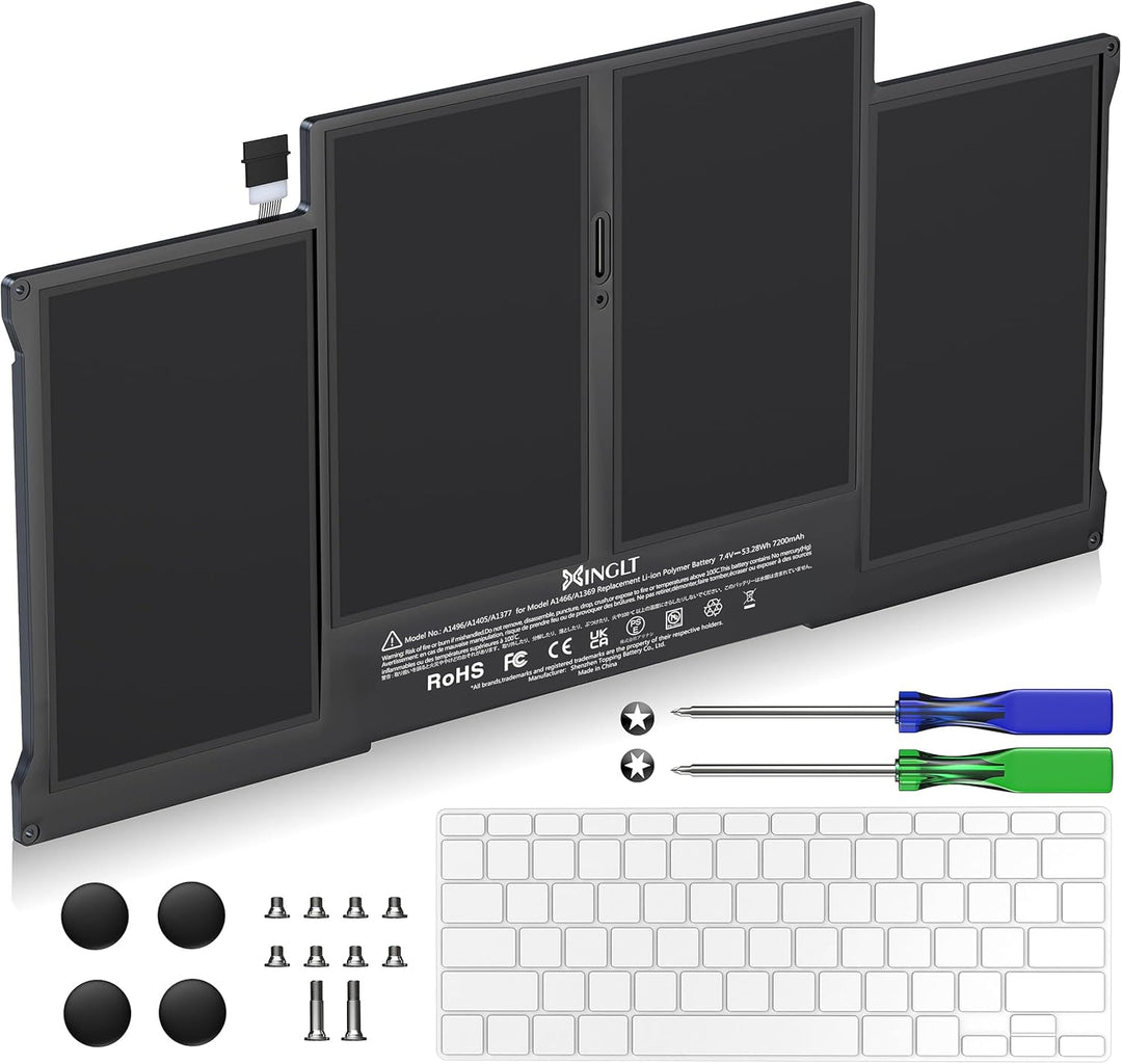 Ersatz Laptop a1466 Akku für MacBook Air 13 Akku A1466 (Mitte 2012, Mitte 2013, Anfang 2014, Anfang