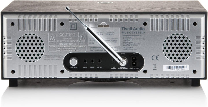 Tivoli Audio Music System+ All-in-one DAB / DAB+ / UKW Kompaktanlage mit Drahtlose Bluetooth-Technol