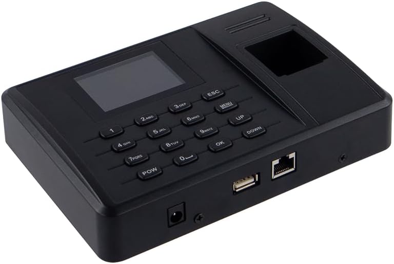 TimeClock-200NWEPI Zeiterfassung, WiFi, Web, P2P, bis zu 1000 Mitarbeiter, Fingerabdruckprüfung, RFI