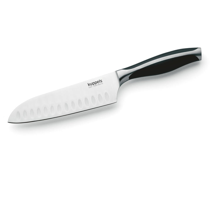 Kuppels CHEF Santokumesser | exzellente Schärfe &amp; Schnitthaltigkeit | hochwertiger Klingenstahl |Küc