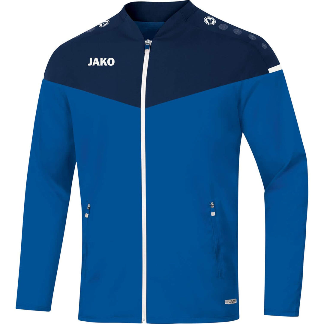 JAKO Champ 2.0 Präsentationsjacke Unisex 44 blaublauweiss, 44 blaublauweiss