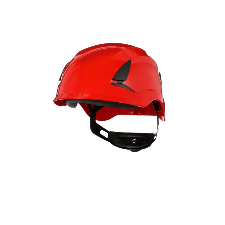 3M SecureFit Schutzhelm, X5505NVE-CE, nicht belüftet, rot, CE, rot Nicht-Belüftet
