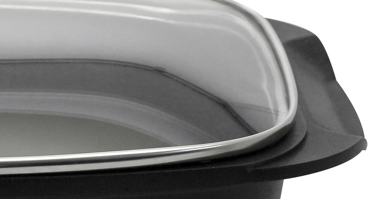 ELO Quatrorondo Bräter mit ELODUR® Edition, Aluminiumguss, hochwertige Antihaftversiegelung, kratzfe