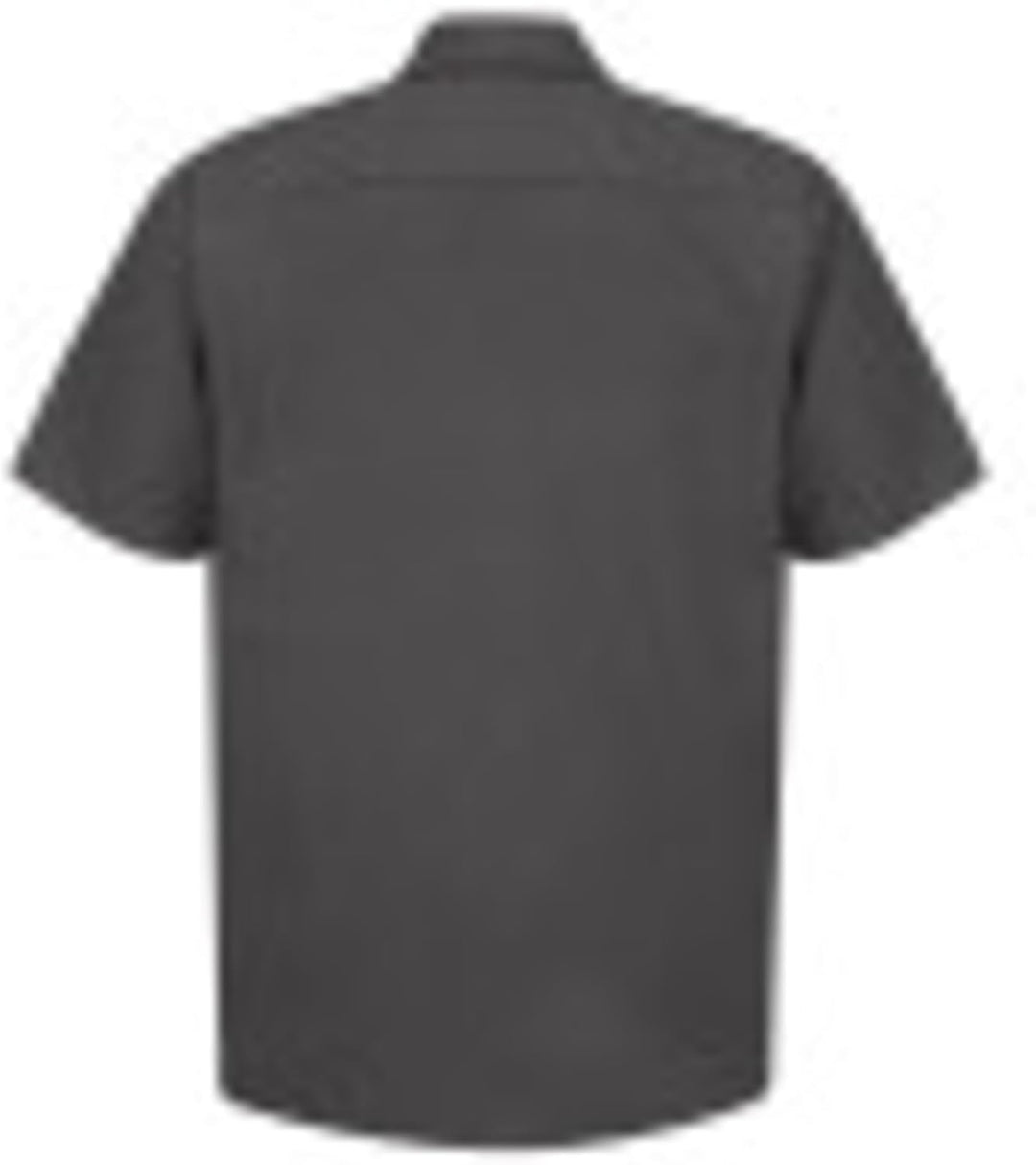 Red Kap Herren Industrielles, Normale Passform, kurzärmelig Button-Down-Arbeitshemd S Anthrazit, S A