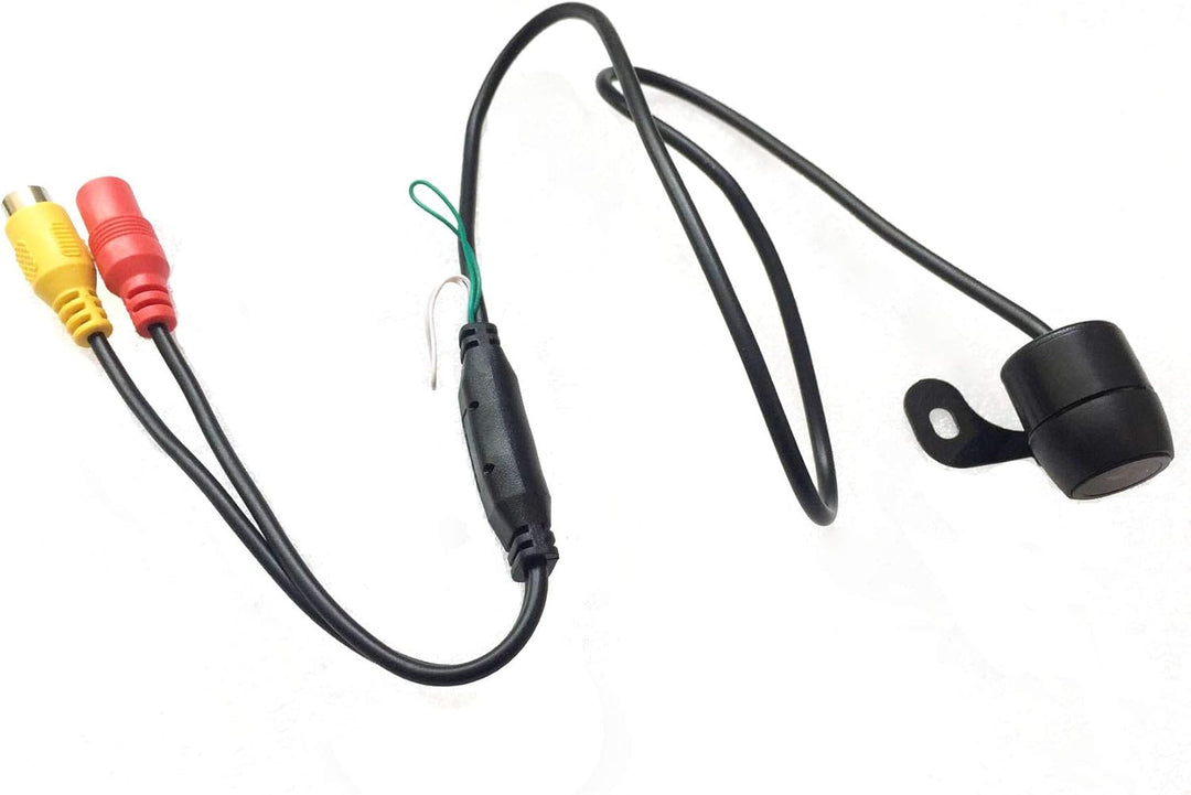 LEXXSON Auto Frontkamera Rückfahrkamera 170° CMOS Mini Auto Rückfahrkamera IP68 Wasserdicht Nachtvis