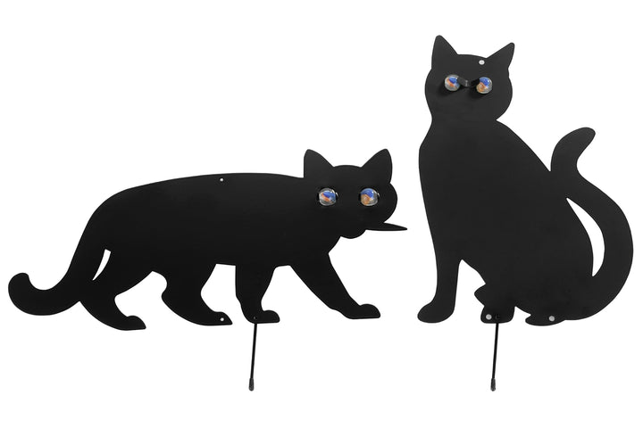 WENKO Vogelschreck Katzen, 2er Set