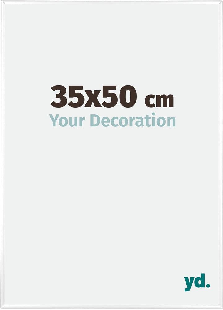yd. Your Decoration - Bilderrahmen 35x50 cm - Bilderrahmen aus Aluminium mit Acrylglas - Antireflex