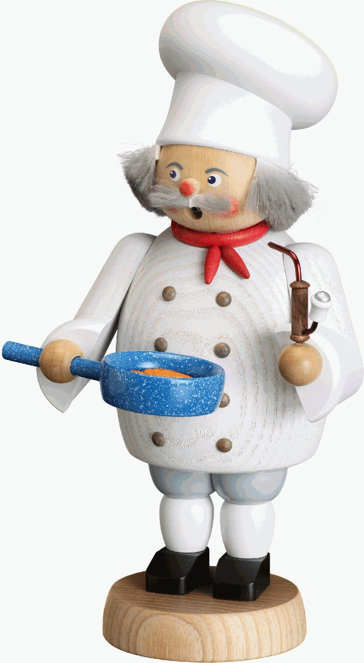Seiffener Volkskunst | Räuchermännchen Erzgebirge | Gemütliche Typen 18 cm | Räucherfigur | Erzgebir