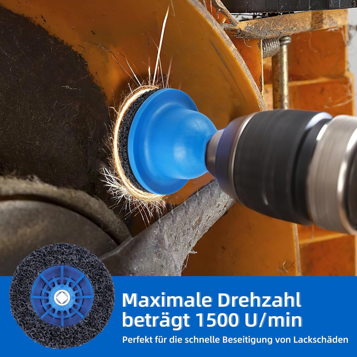 Radnabenschleifer Auto, 150 MM Radnaben Schleifer Kugelkopfschleifer, Radnabenreiniger Nabenschleife