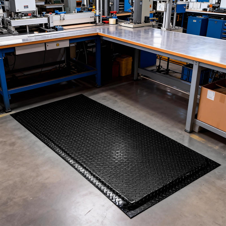 Anti Ermüdungsmatte für Steharbeitsplätze, Ergonomische Arbeitsplatzmatte Anti Fatigue Stehmatte, 90