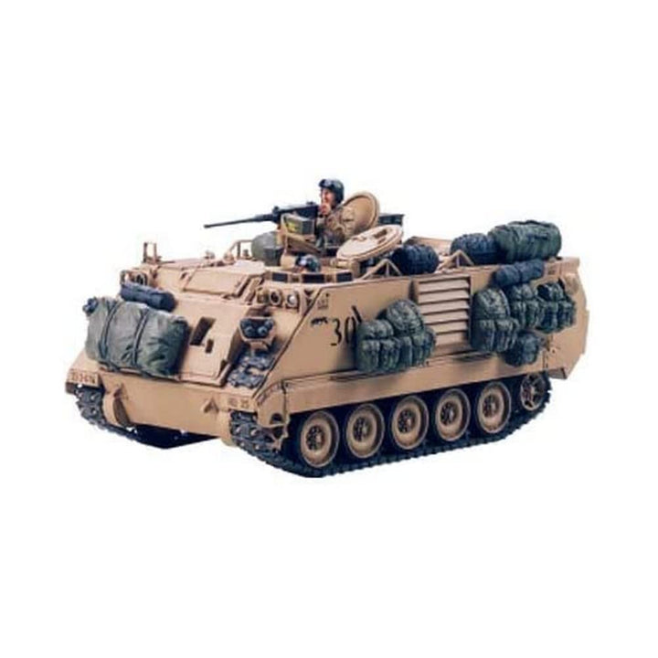 TAMIYA 300035265 - 1:35 US M113A2 Man-Transporter Wüste (2), Schwarz