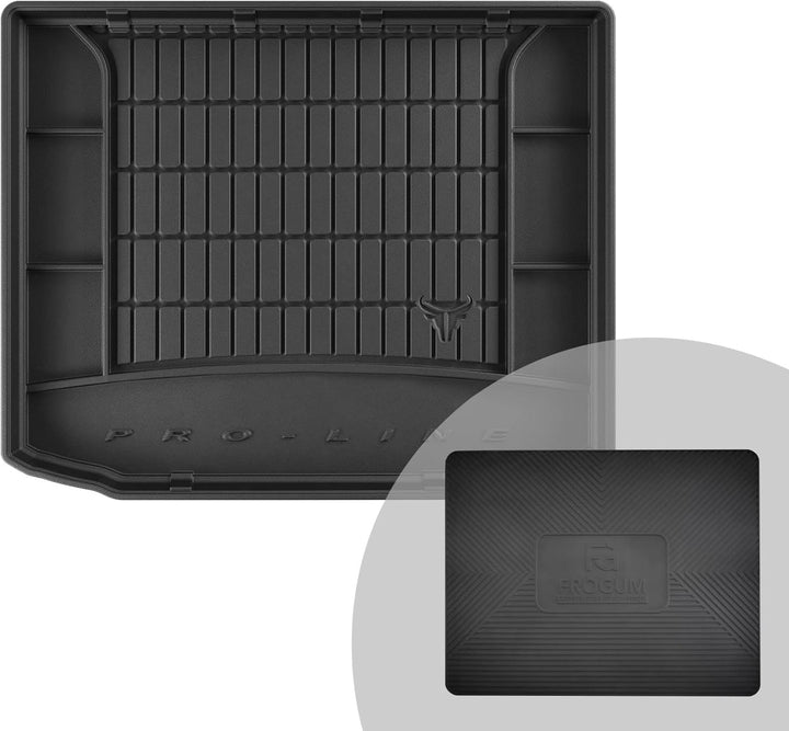 FROGUM ProLine 3D Gummimatte Exklusive Auto Kofferraummatte Kofferraumwanne für Mitsubishi ASX I 201