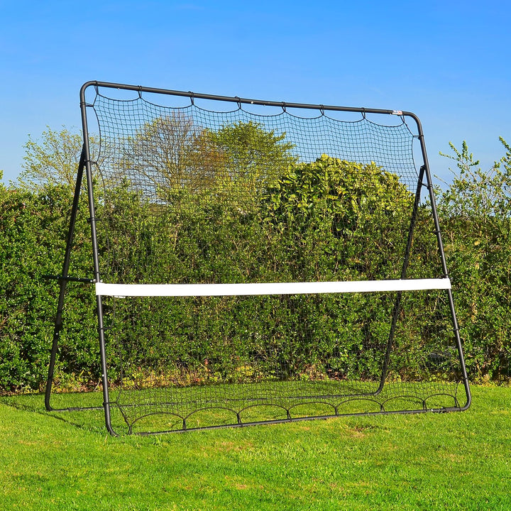 Vermont Tenniswand Garten (2,7m x 2,1m) - EIN Verstellbarer Tennis Rebounder - das perfekte Tennis R