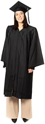 SKÉMATA Abschluss Robe Unisex Leichte Mikrofaser mit Graduierung Kappe und Quaste Inklusive, Geeigne