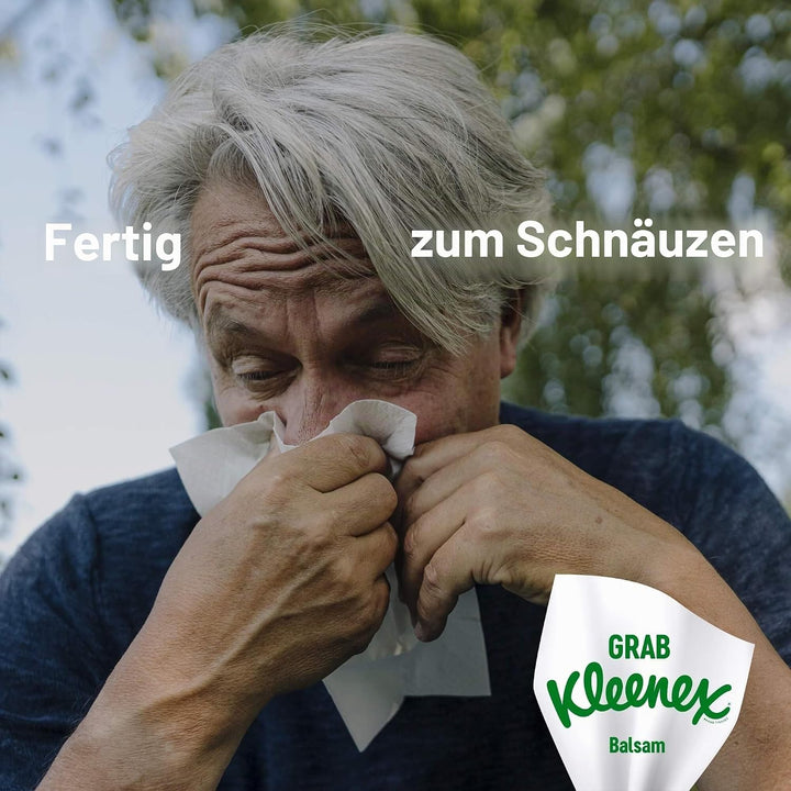 Kleenex Balsam Taschentücher - 1536 Taschentücher - 24 Stück - Vorteilspack