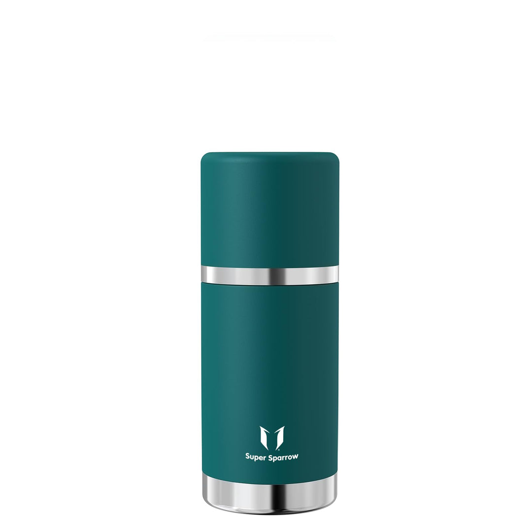 Super Sparrow Trinkflasche Edelstahl - Thermoskanne 500ml/750ml/1000ml - BPA-Frei Thermosflasche - I