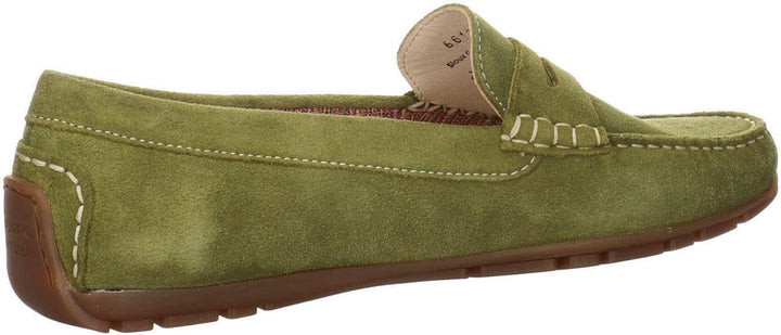 Sioux Damen Carmona Mokassin 36 EU Khaki, 36 EU Khaki